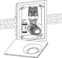 Heimeier K-RTL Multibox Chroom