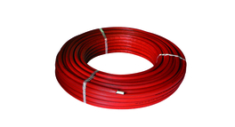 Henco Alupex buis 14x2 R=100m standard m/isolatie 6mm rood