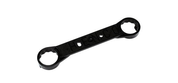 Henco Beugel 1/2" Muurplaat Kunstst. - afb. 1