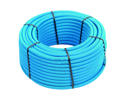 Henco -buis 26x3mm Blauw rol a 50 mtr.