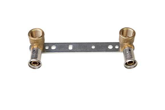 Henco Muurplaat 16x1/2"/16x1/2"153mm - afb. 1