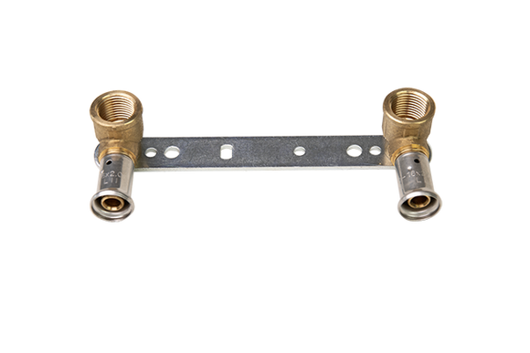 Henco Muurplaat 16x1/2"/16x1/2"153mm - afb. 1