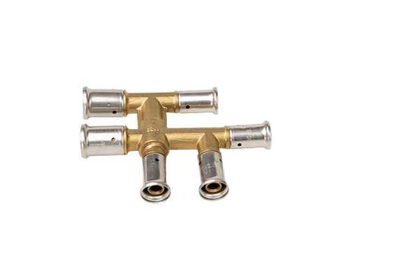 Henco Press Kruis.vrij T 20x16x20mm - afb. 1