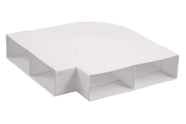 Hoekstuk 2x 110x54mm horizont. 90