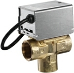 Hon 3-wegklep 1"24v z/eind V8044C1065B - afb. 1