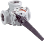 Honeywell 3-wegmengkraan haaks 3xDN25 bi