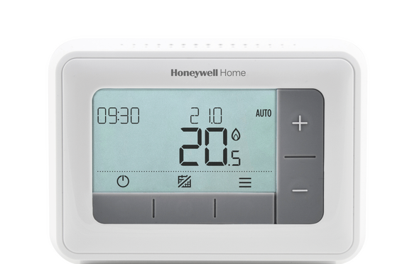 Honeywell T4 programmeerbare kloktherm. - afb. 1