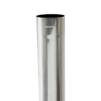 HWA buis zink 80 mm 3.00 mtr. 0.65mm