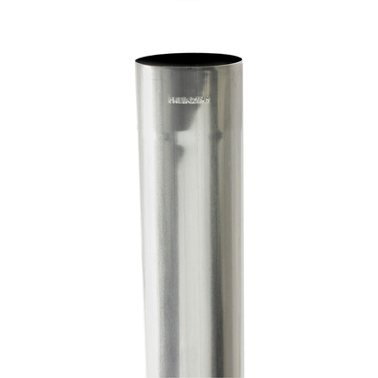 HWA buis zink 80 mm 3.00 mtr. 0.65mm - afb. 1