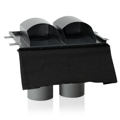 Id Dakdoorvoer Hp-m25i Zwart Ral7016 - afb. 1