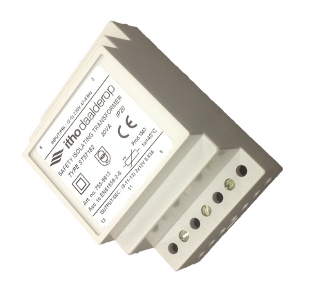 ID trafo 24VAC 20VA 53-00069 - afb. 1