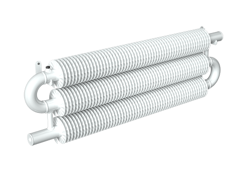 Industrial ribbenbuis diam. 108/ lengte 4100/Wall-hor-O3-W DRL - afb. 1