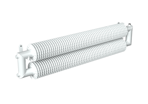 Industrial ribbenbuis diam. 108/ lengte 5300/Wall-hor-T2-W DRL - afb. 1