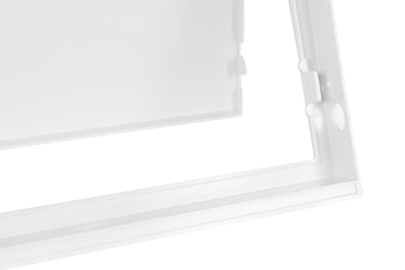 Inspectieluik 200x200mm Klemsluiting Wit - afb. 4