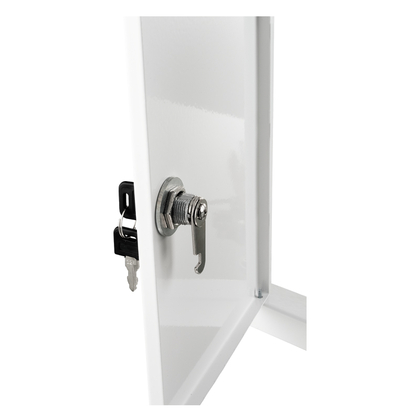 Inspectieluik 300x400mm Met Slot Wit Die - afb. 3