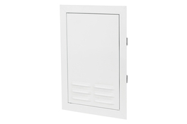 Inspectierooster 300x400 wit met magneet