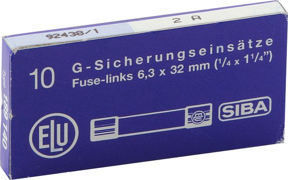 Itho zekering T2.0A H500V voeding 545-69 - afb. 1