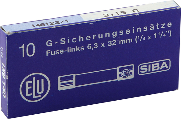 Itho zekering T3.15A H500V voeding 545-6 - afb. 1