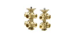 J.C. 6-wegkogelkraan DN15 kvs 1,25max 3/