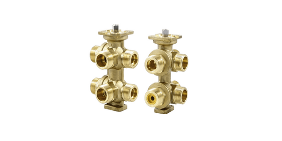 J.C. 6-wegkogelkraan DN15 kvs 1,25max 3/ - afb. 1