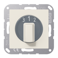 Jung 3-standenschakelaar wit A1504 10N e
