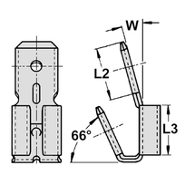 KABELSCHOEN 100ST B1547-FLH