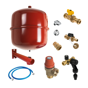 Ketelaansluitset  - afb. 2