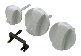 KNOP GRIJS 3 STUKS 114288