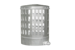 Kraaienkap aluminium O160mm