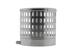 Kraaienkap aluminium O250mm