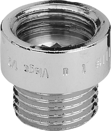 Kraanverlengstuk 1/2 x 25 mm chroom - afb. 2