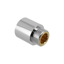 Kraanverlengstuk 1/2" x 40 mm chroom