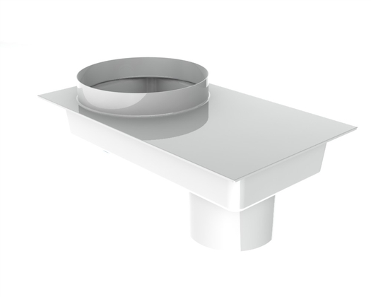 M&G adapterplaat 2x80mm 453876 - afb. 1