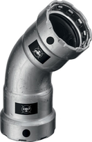 Megapress bocht 45gr 1/2 2x pers 4226 69