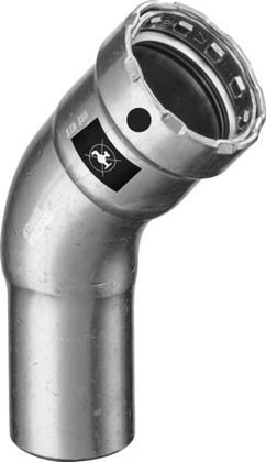 Megapress bocht 45gr 3/8 pers x insteek - afb. 2