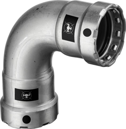 Megapress bocht 90gr 3/4 2x pers 4216 69 - afb. 1