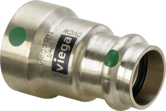 Megapress overgang 1/2x18 met SC-contur - afb. 1