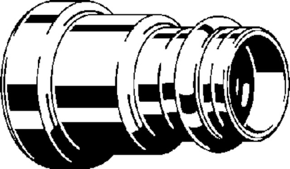Megapress overgang 1/2x18 met SC-contur - afb. 3