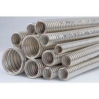 Meibes Inoflex ribbelbuis 6m RVS DN32