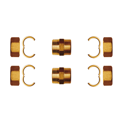 Meibes overgang DN25 bi-bi Fixlock - afb. 1