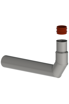Metalflex koppelset 80-60 90gr verlengde - afb. 2