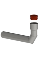 Metalflex koppelset 80-80 90gr verlengde