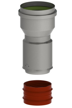 Metalflex koppelstuk flex-mof 60-80 4004 - afb. 2