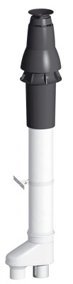 Mugro 3000 HR dakdoorvoer 2x100mm 452774 - afb. 1