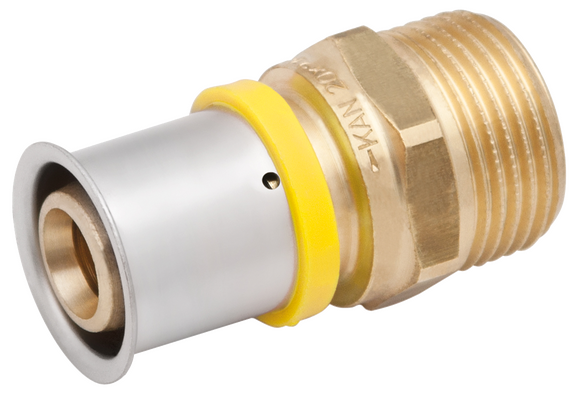 MultiPress overg.kopp. 16xR1/2 gas pers- - afb. 1