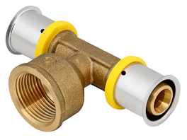 MultiPress T-kopp. 16xRp1/2x16 gas pers-