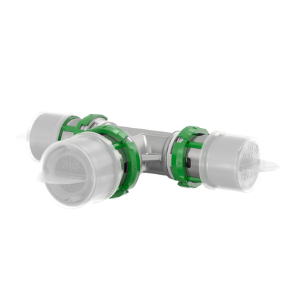 Multiskin T-stuk 16x14x16mm 3x Pers - afb. 1