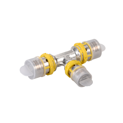 Multiskin T-stuk 20x16x20mm Gas 3x Pers - afb. 1