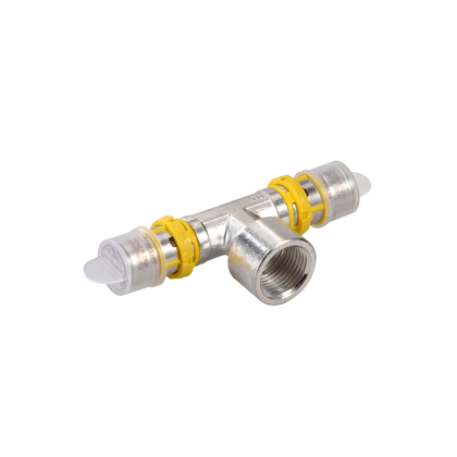 Multiskin T-stuk 26x3/4"x26mm Gas Pers X - afb. 1