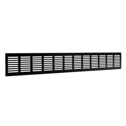 Nedco alu plintroost. 600x80 aluminium z - afb. 2